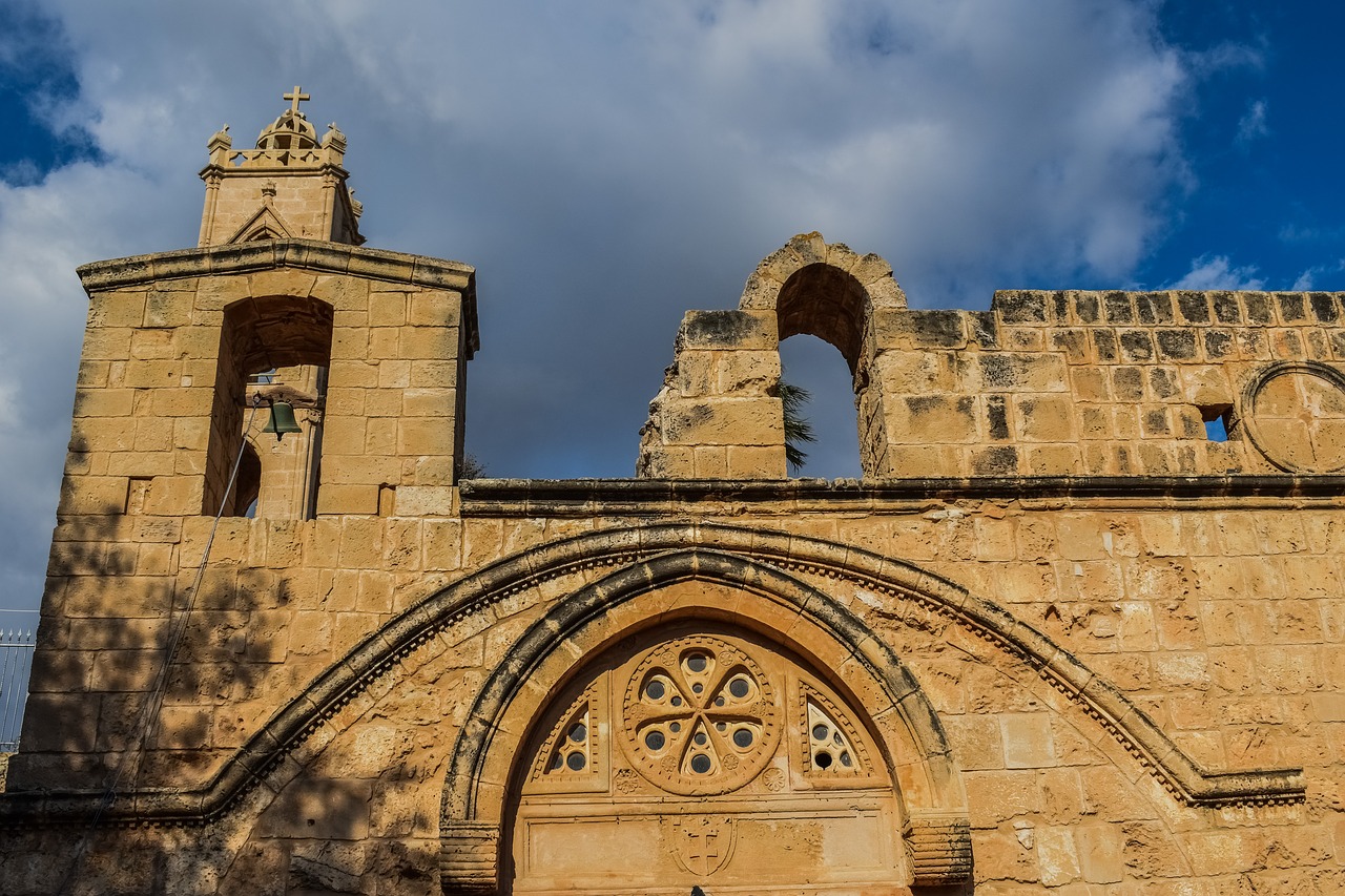 Kipras, Ayia Napa, Vienuolynas, Viduramžių, Bažnyčia, Orientyras, Senovės, Viduržemio Jūros, Religija, Architektūra