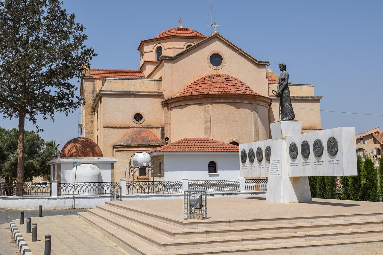 Kipras, Avgorou, Paminklas, Bažnyčia, Kaimas, Architektūra, Nemokamos Nuotraukos,  Nemokama Licenzija
