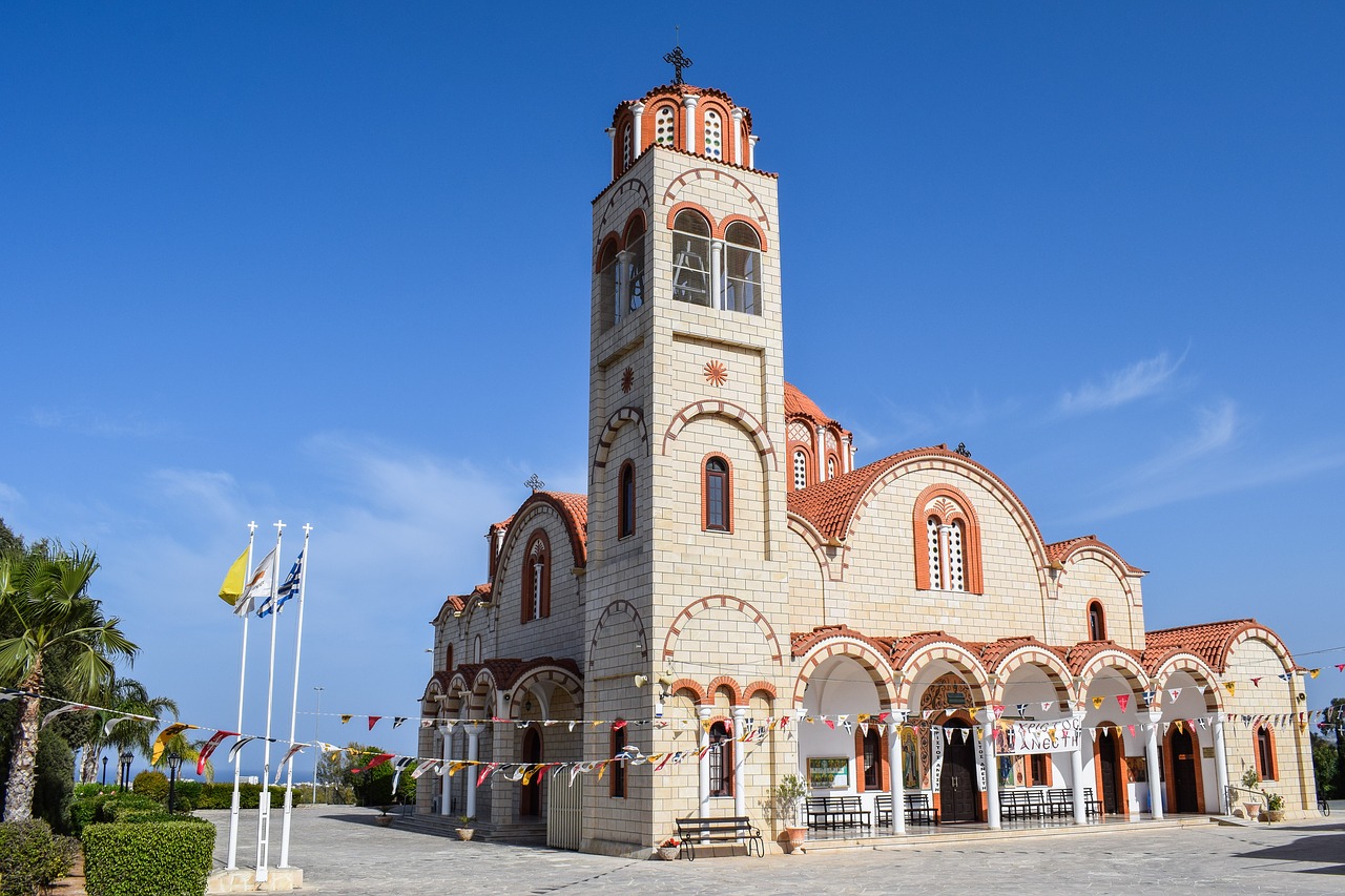 Kipras, Paralimni, Ayia Varvara, Bažnyčia, Ortodoksas, Architektūra, Religija, Krikščionybė, Nemokamos Nuotraukos,  Nemokama Licenzija