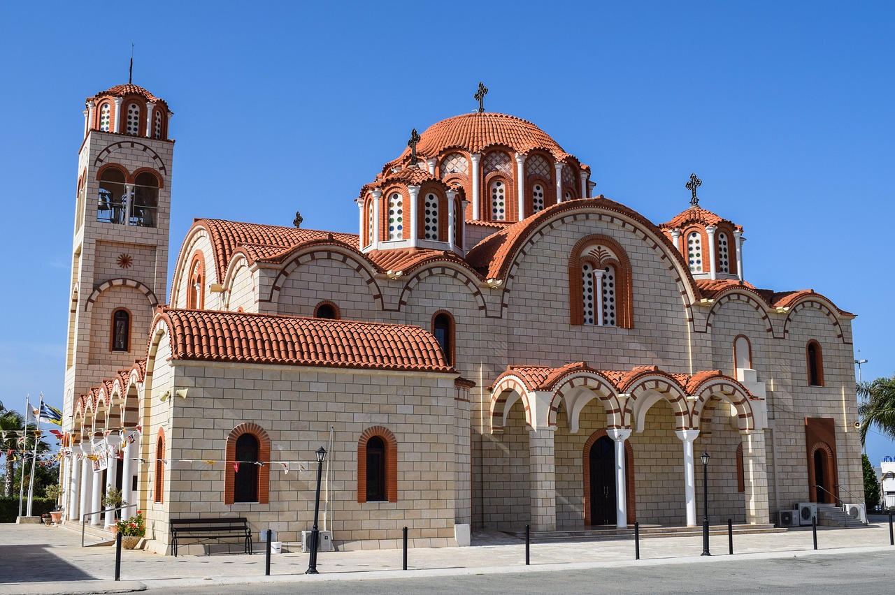 Kipras, Paralimni, Ayia Varvara, Bažnyčia, Ortodoksas, Architektūra, Religija, Krikščionybė, Nemokamos Nuotraukos,  Nemokama Licenzija