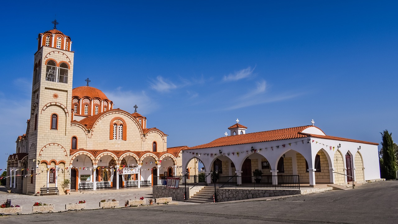 Kipras, Paralimni, Ayia Varvara, Bažnyčia, Ortodoksas, Architektūra, Religija, Krikščionybė, Nemokamos Nuotraukos,  Nemokama Licenzija
