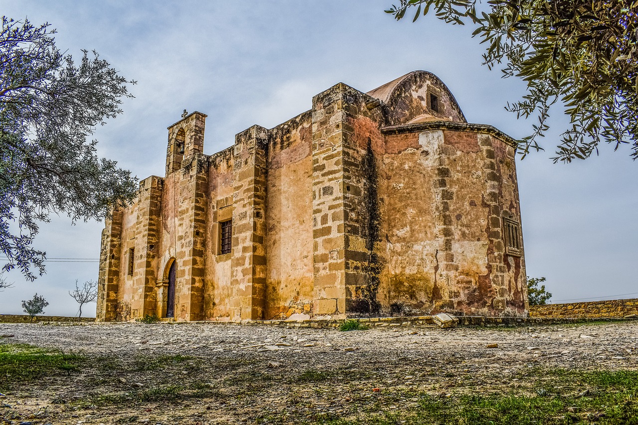 Kipras, Tersefanou, Ayios Georgios Arperas, Bažnyčia, 18-Ojo Amžiaus, Ortodoksas, Religija, Architektūra, Krikščionybė, Nemokamos Nuotraukos