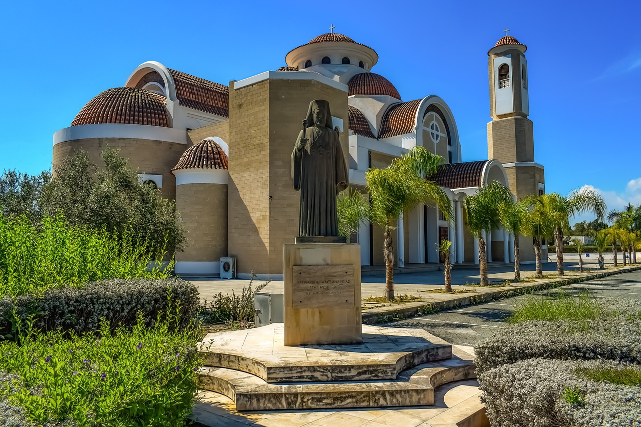Kipras,  Larnaka,  Ayios Georgios Kontos,  Architektūra,  Religija,  Ortodoksas,  Krikščionybė,  Kelionė,  Pastatas,  Bažnyčia