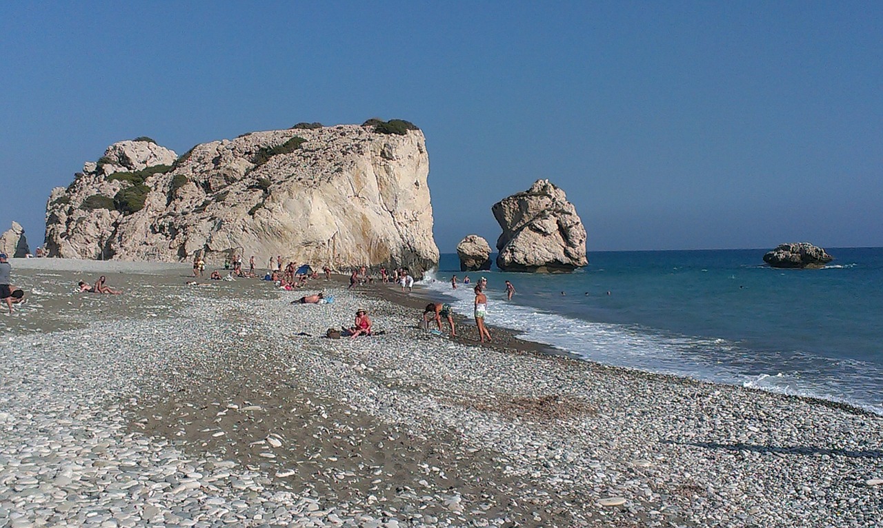 Kipras,  Gegnių Paplūdimys,  Rokas, Nemokamos Nuotraukos,  Nemokama Licenzija