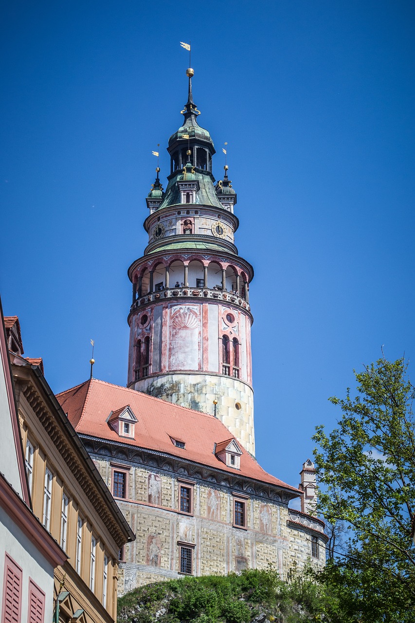 Čekų Krumlov,  Architektūra,  Čekijos Respublika,  Unesco,  Bokštas,  Istorija,  Kelionė,  Be Honoraro Mokesčio, Nemokamos Nuotraukos,  Nemokama Licenzija