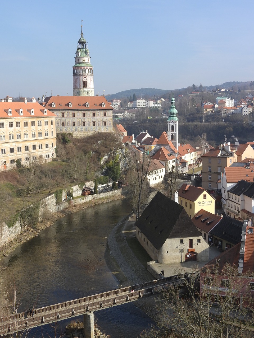 Czech Krumlov,  Pilis,  Unesco,  Čekijos Respublika,  Istorija,  Bokštas,  Architektūra,  Miestas,  Krumlov,  Peržiūrėti