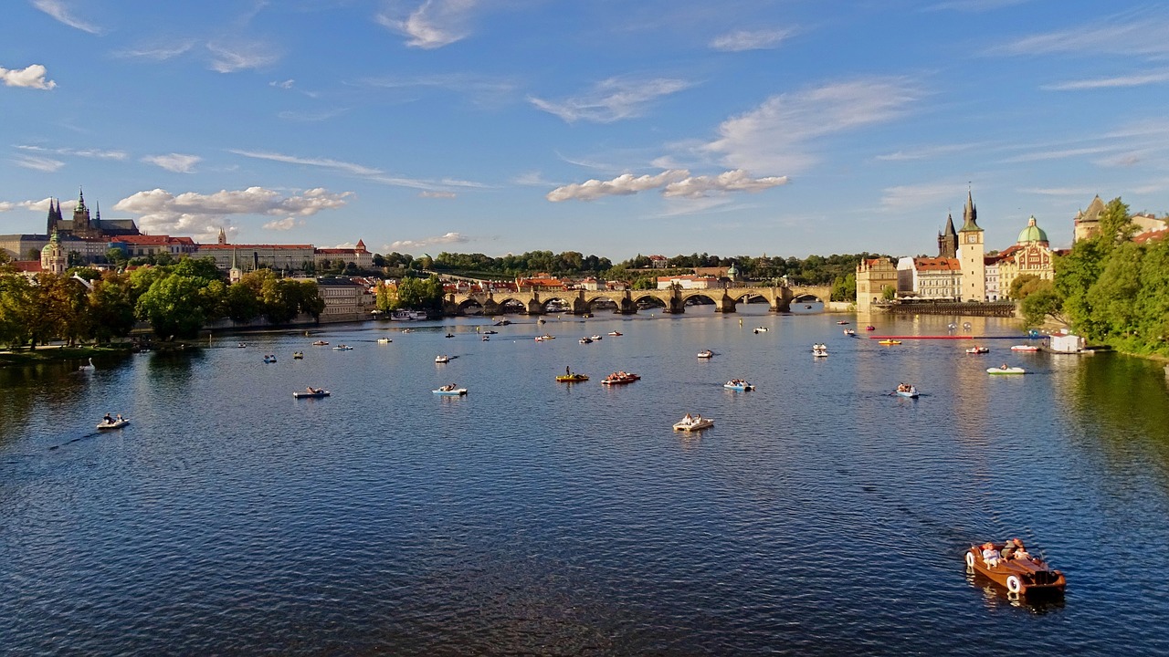 Čekijos Respublika, Prague, Moldova, Architektūra, Prague Pilis, Praha, Istoriškai, Miestas, Istorinis Miestas, Nemokamos Nuotraukos