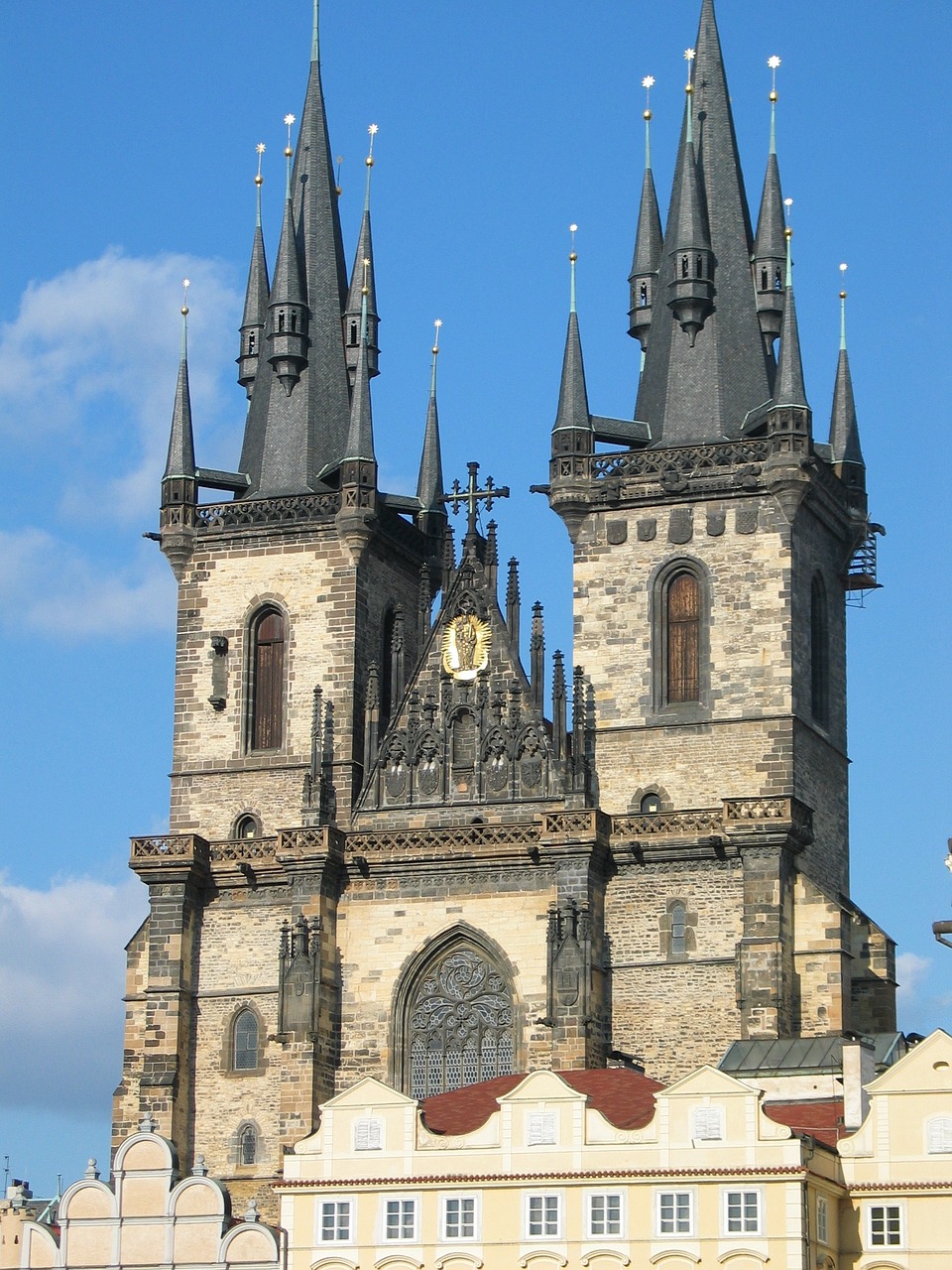 Čekijos Respublika, Prague, Tyn Bažnyčia, Bokštas, Religija, Nemokamos Nuotraukos,  Nemokama Licenzija