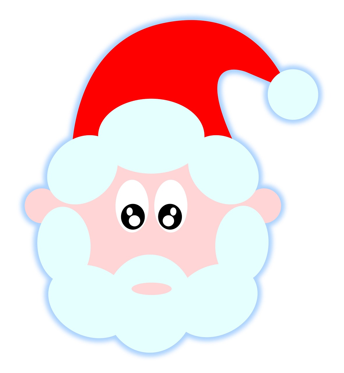 Tėtis, Kalėdos, Santo, Santa, Claus, Sveikinimai, Raudona, Skrybėlę, Festivaliai, Šventė