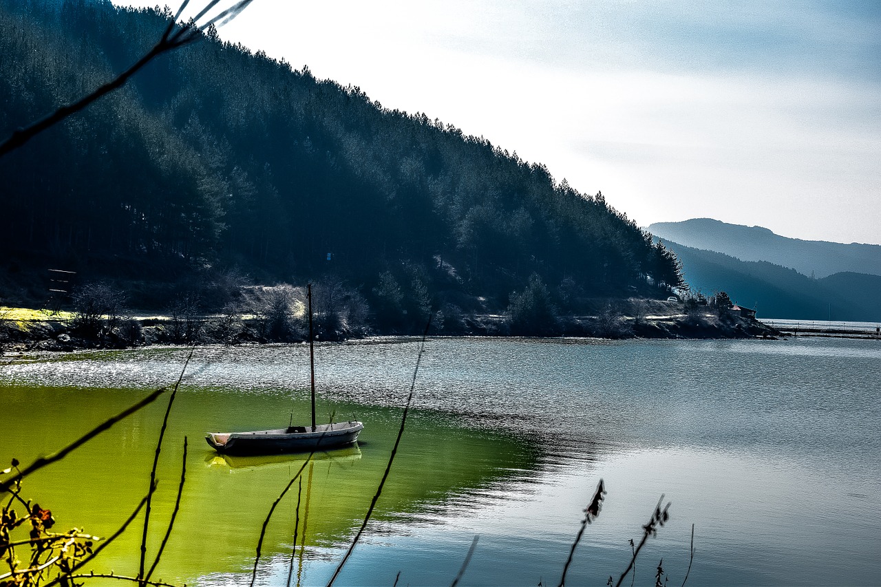 Užtvankos, Kardzhali, Valtis, Nemokamos Nuotraukos,  Nemokama Licenzija