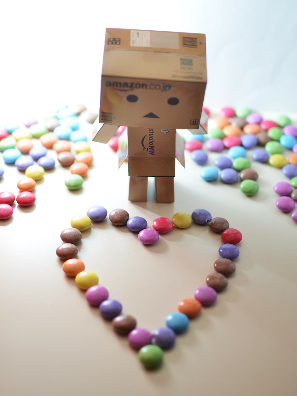 Danbo, Meilė, Mielas, Robotas, Android, Droid, Valentine, Žaislas, Saldainiai, Japonija