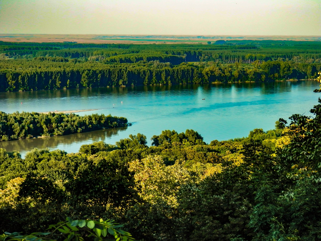 Danube, Upė, Vanduo, Scena, Žalias, Nemokamos Nuotraukos,  Nemokama Licenzija