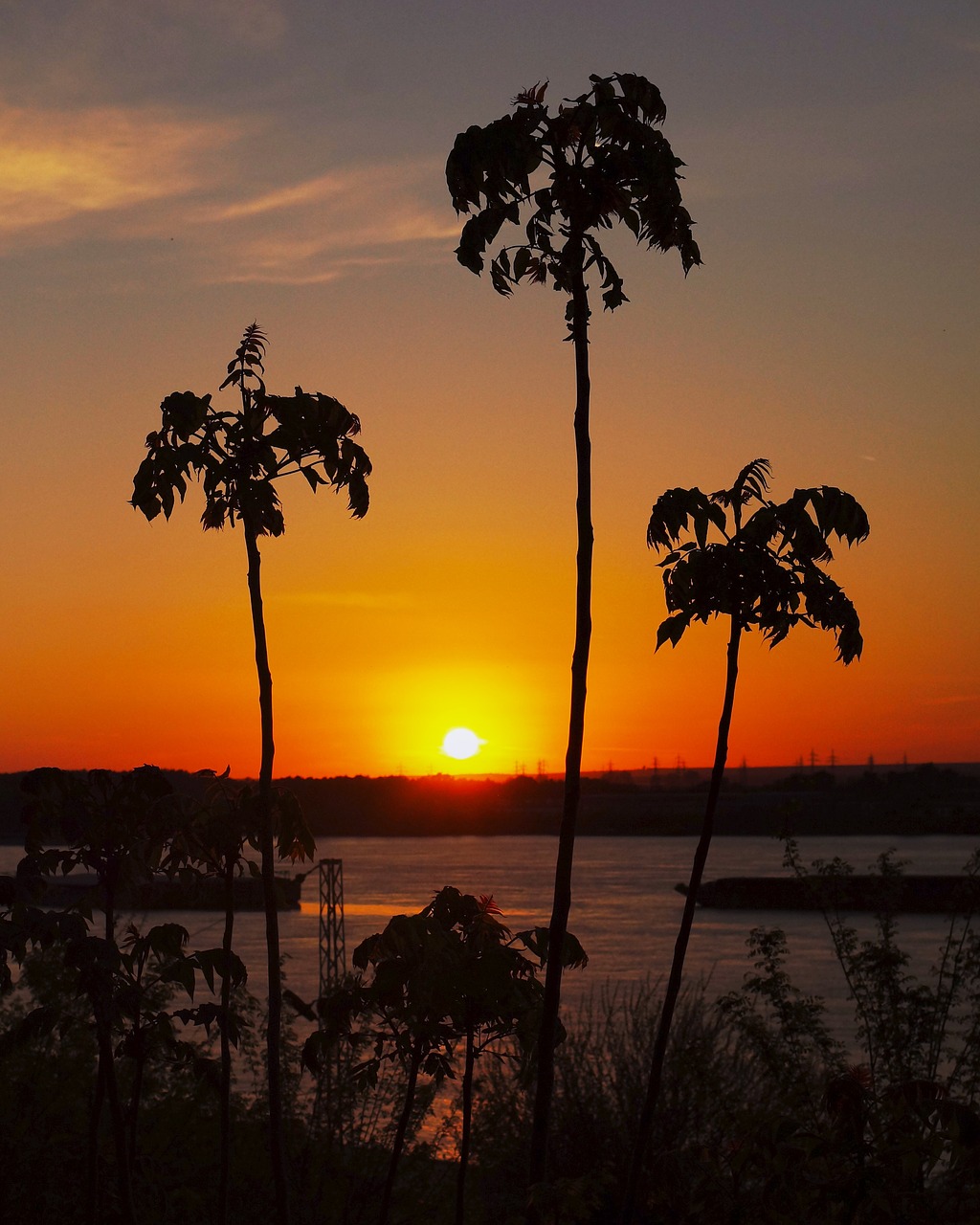 Danube, Saulėlydis, Bulgarija, Romanija, Nemokamos Nuotraukos,  Nemokama Licenzija