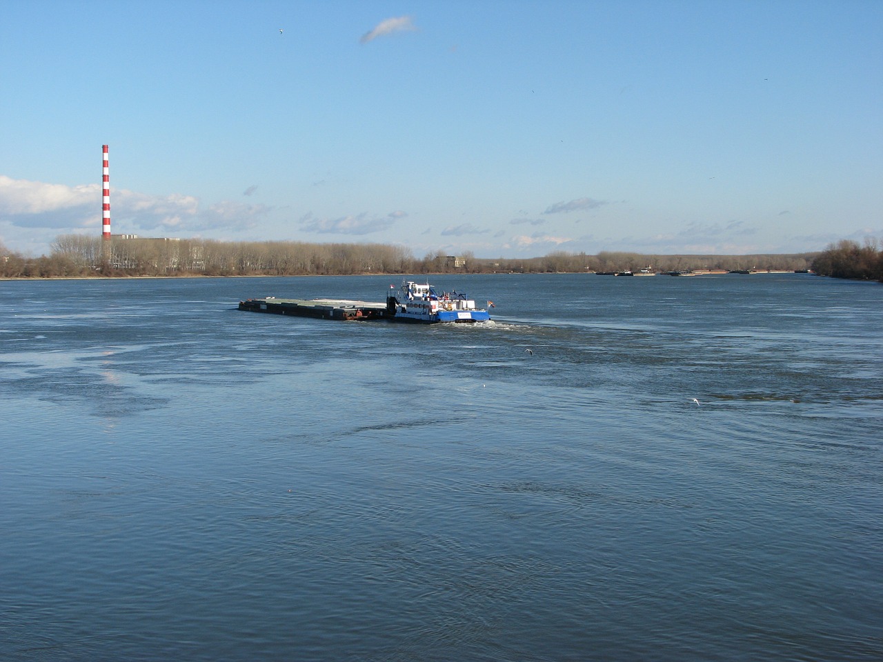 Danube, Upė, Serbija, Novisad, Valtis, Vanduo, Novi Sad, Nemokamos Nuotraukos,  Nemokama Licenzija