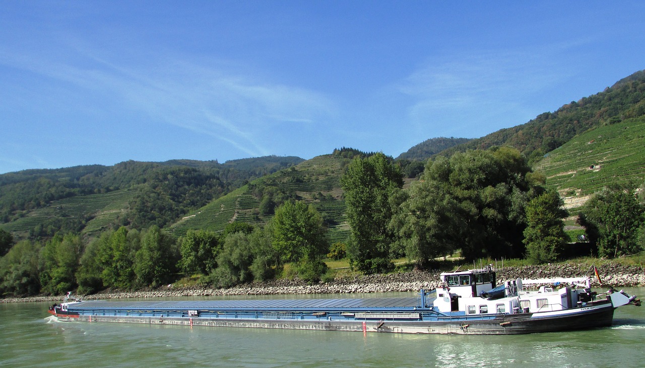 Danubės Slėnis, Laivyba, Upė, Wachau, Austria, Nemokamos Nuotraukos,  Nemokama Licenzija