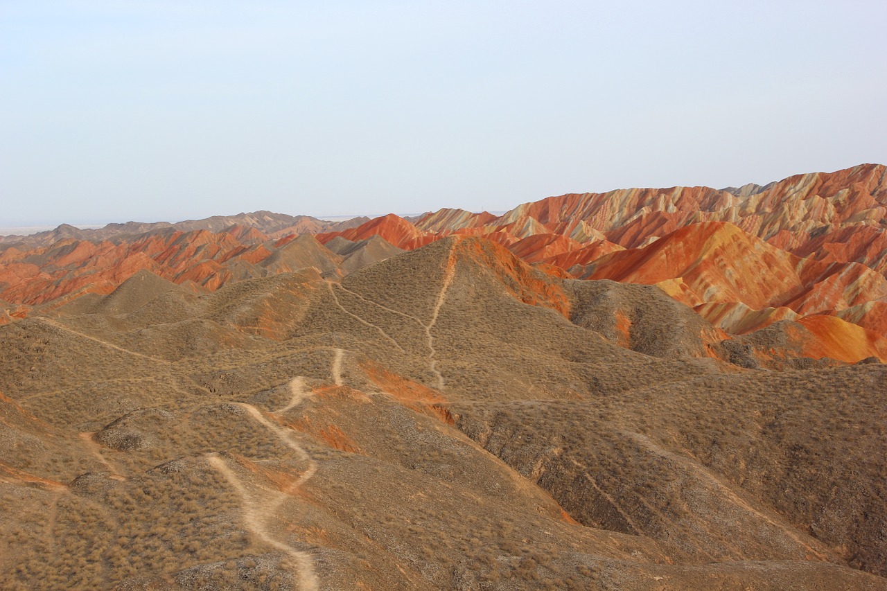 Danxia, Peizažas, Kalnas, Kraštovaizdis, Nemokamos Nuotraukos,  Nemokama Licenzija