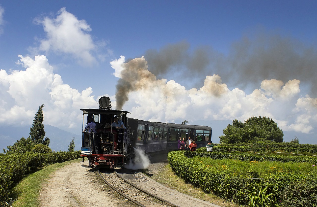 Darjeeling, Himalajiečių, Geležinkelis, Žaislas, Traukinys, Garai, Transporto Priemonė, Vagonai, Žaislinis Traukinys, Gabenimas