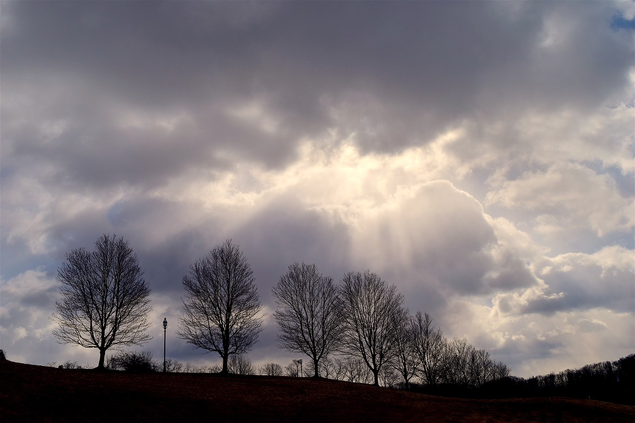 Tamsūs Debesys, Dramatiška Šviesa, Dangus, Šviesa, Dramatiškas, Tamsi, Cloudscape, Oras, Debesis, Natūralus