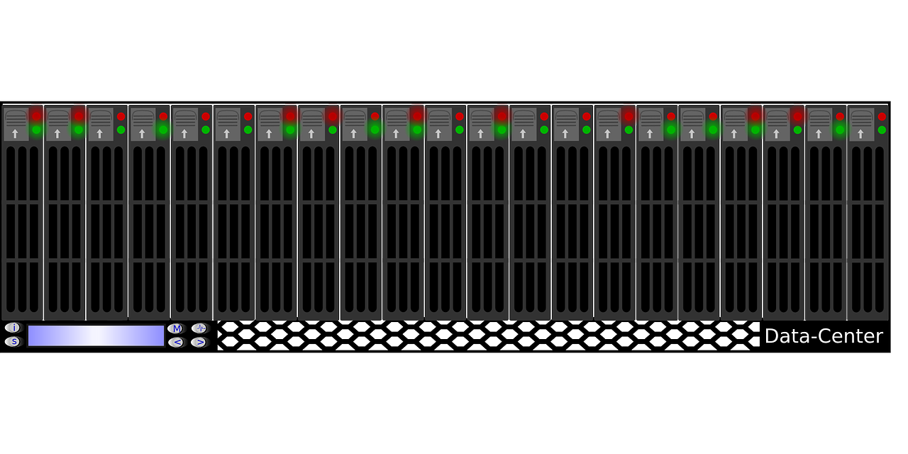 Duomenų Centras, Pagrindinis Rėmas, Serveris, Kompiuteris, Saugojimas, Nemokama Vektorinė Grafika, Nemokamos Nuotraukos,  Nemokama Licenzija