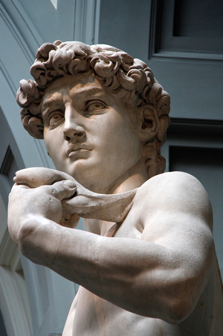 David, Michelangelo, Florencija, Skulptūra, Italy, Marmuras, Kūnas, Patinas, Turizmas, Senovinis