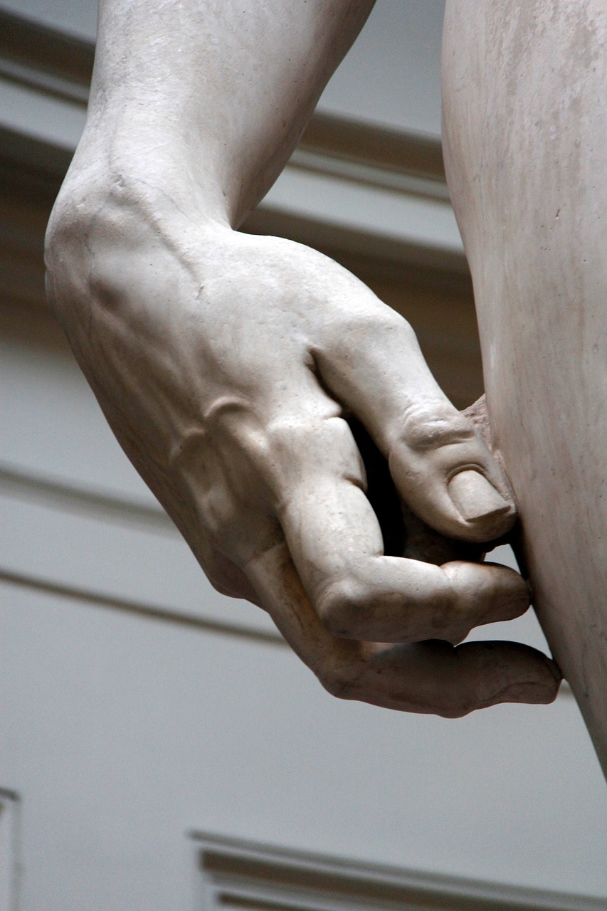 David, Florencija, Italy, Statula, Skulptūra, Michelangelo, Marmuras, Kūnas, Šedevras, Klasikinis