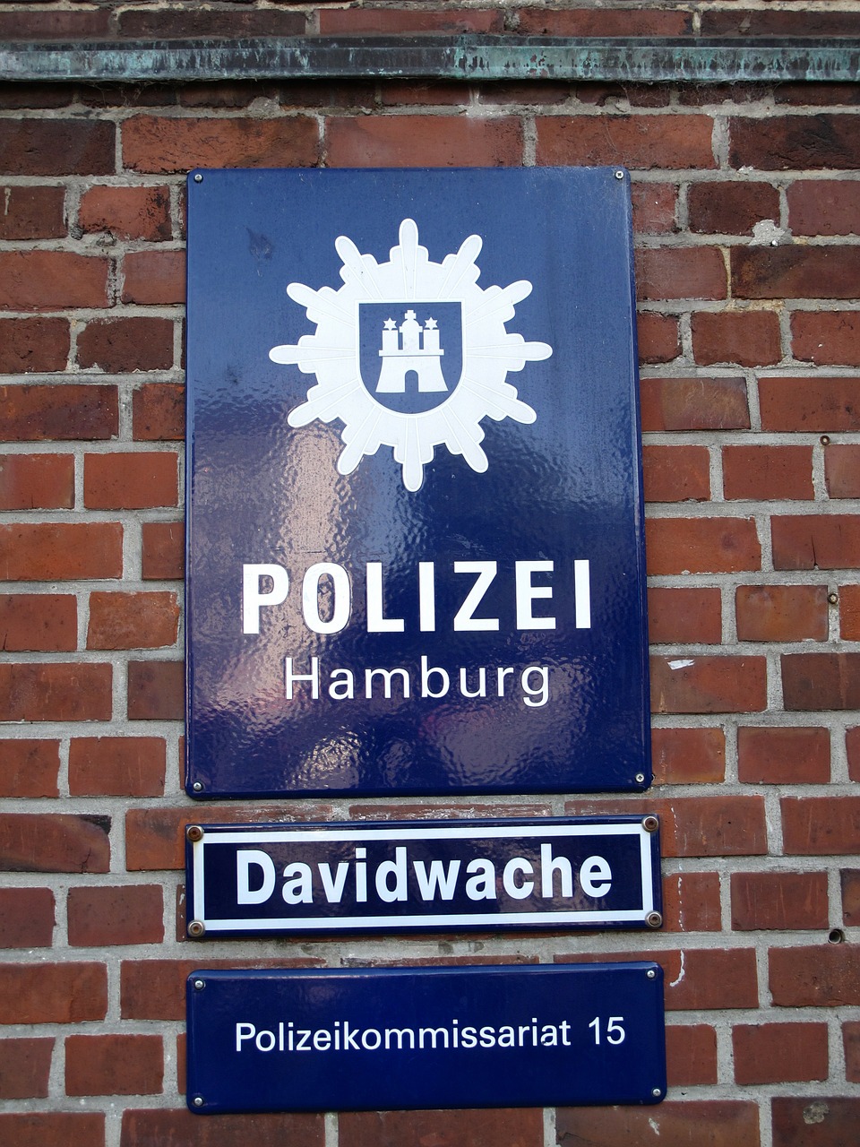 Davidwache Hamburg, Policija, Hamburgas, Elektroninio Pašto Ženklas, Nemokamos Nuotraukos,  Nemokama Licenzija