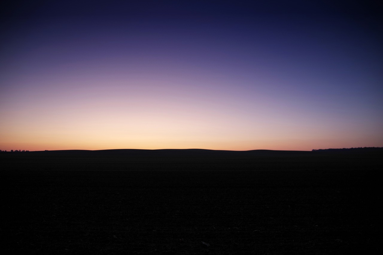 Aušra, Saulėtekis, Horizontas, Tamsi, Twilight, Medžių Linija, Dangus, Spalva, Oranžinė, Raudona