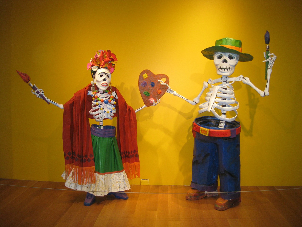Mirusiųjų Diena, Frida Kahlo, Diego Upė, Ontarijo Meno Galerija, Meksika, Mirtis, El Dia De Los Muertos, Nemokamos Nuotraukos,  Nemokama Licenzija