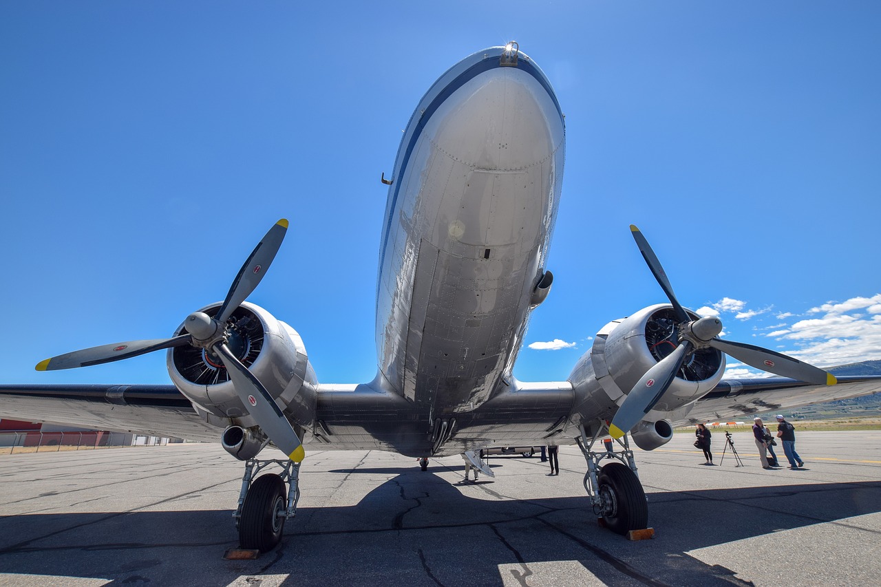 Dc3,  Lėktuvas,  Vintage,  Wenatchee,  Wenatchee Slėnis,  Pangborn,  Oro Uostas, Nemokamos Nuotraukos,  Nemokama Licenzija