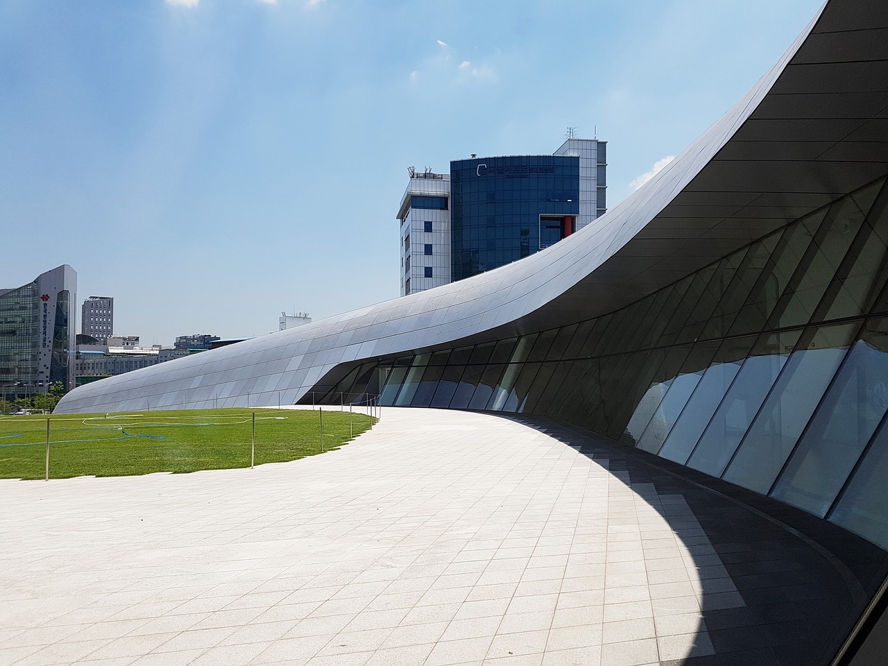 Dongdaemun Dizaino Aikštė, Korėjos Respublika, Pastatas, Statyba, Salrimteo, Ddp, Zaha Hadid, Architektas, Nemokamos Nuotraukos,  Nemokama Licenzija