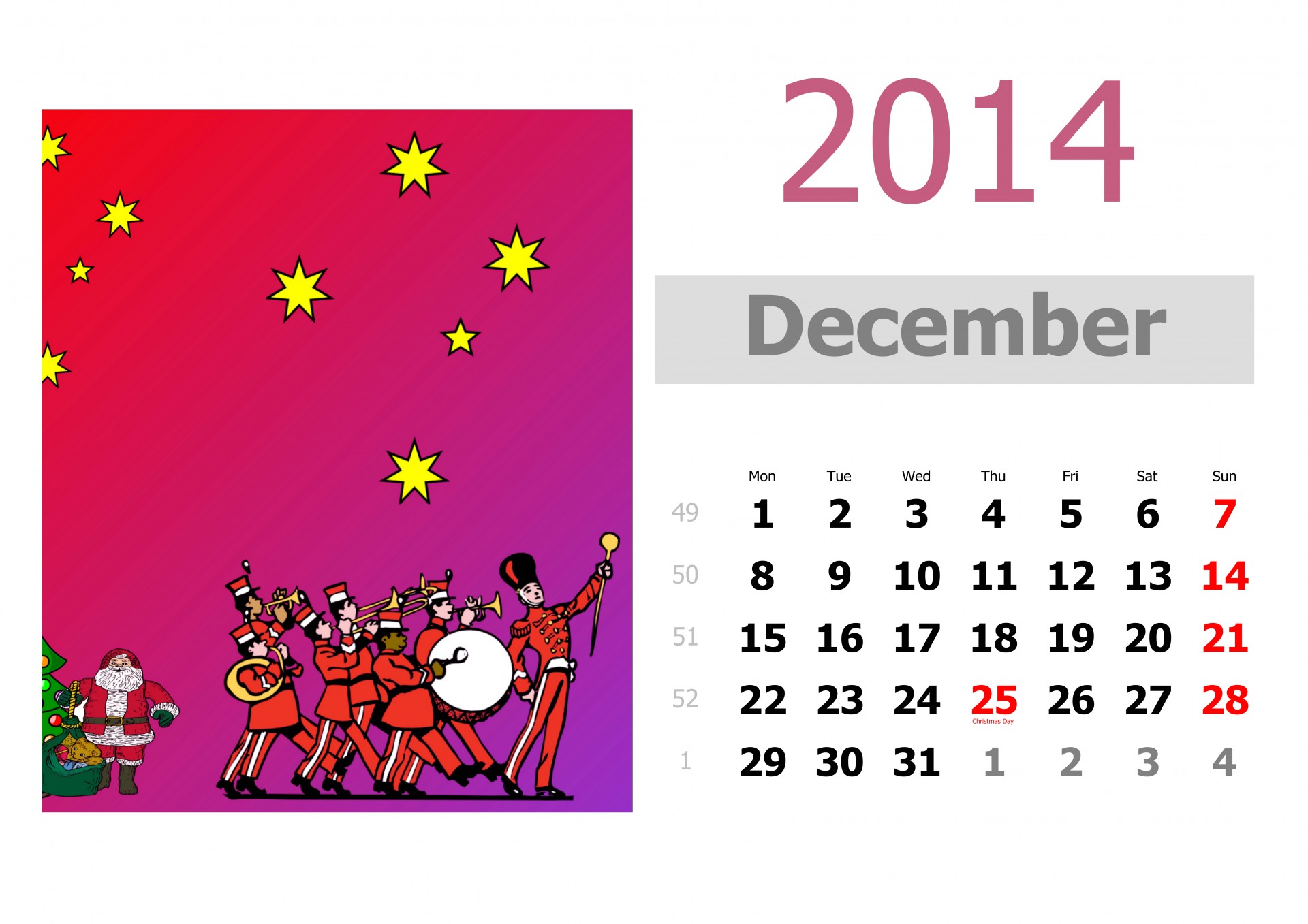 Kalendorius,  2014,  Santa,  Einantis,  Grupė,  Geltona,  Žvaigždės,  Mėnuo,  Siena,  Stalas