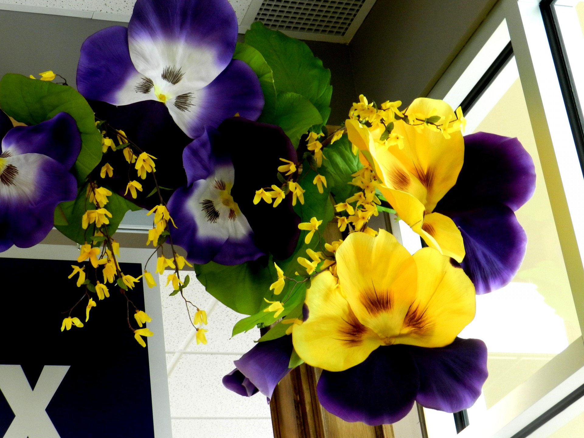 Gėlės,  Violetinė,  Geltona,  Dekoruoti,  Pavasario Dekoras (7), Nemokamos Nuotraukos,  Nemokama Licenzija