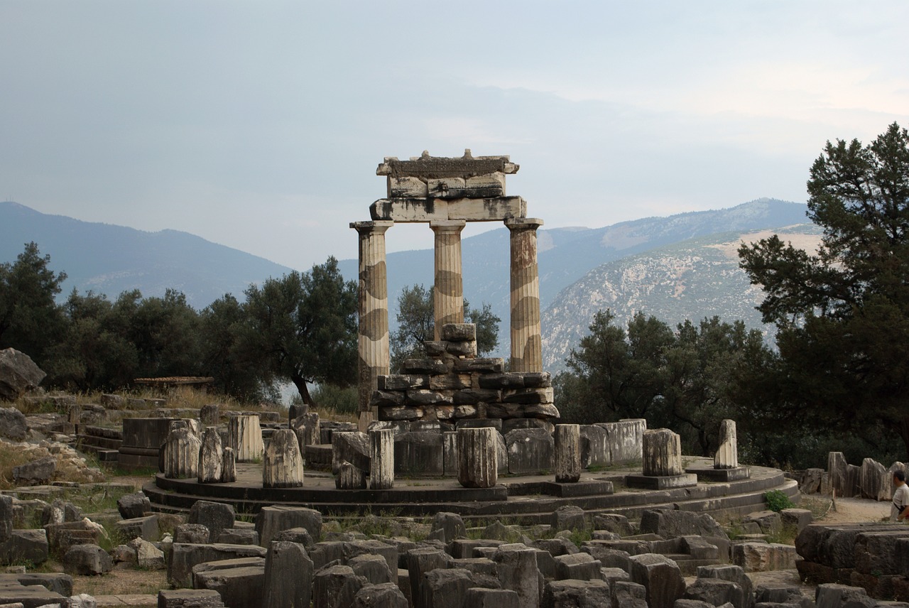 Delphi, Graikija, Senovės, Athena, Šventykla, Nemokamos Nuotraukos,  Nemokama Licenzija