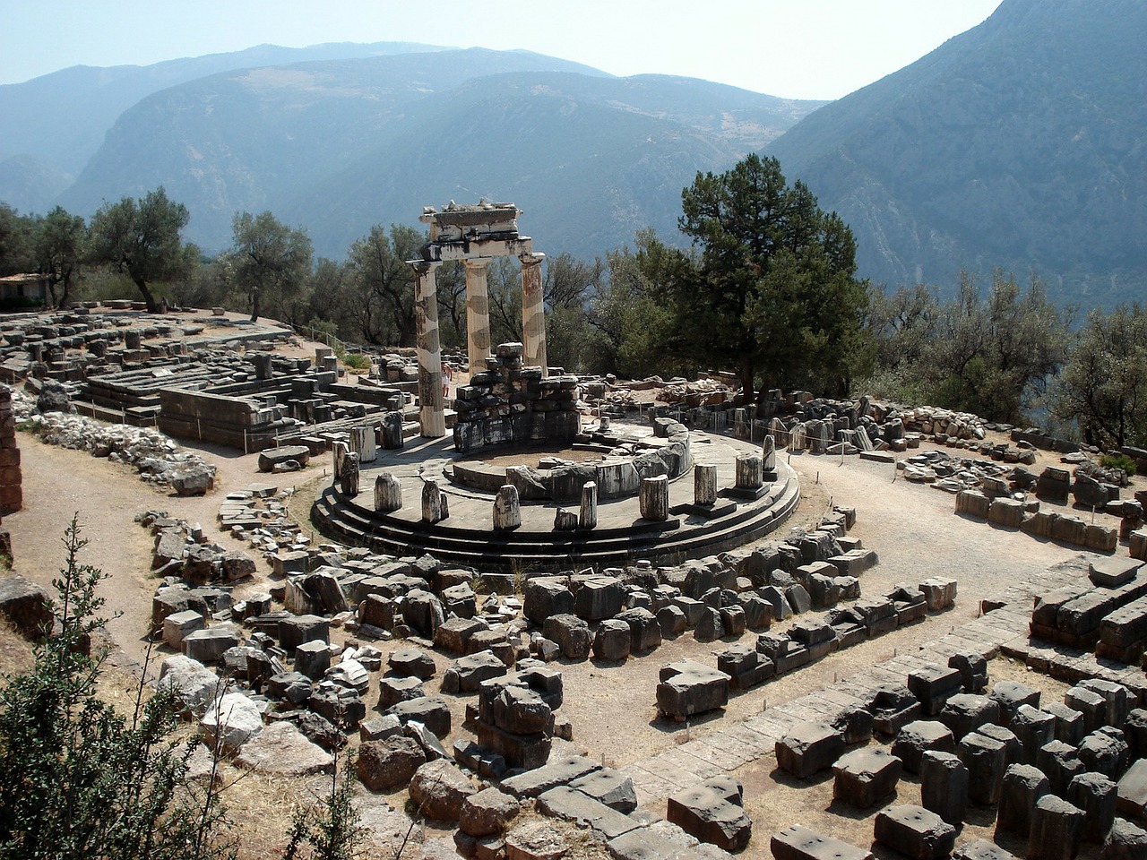 Delphi, Senovės Svetainė, Graikija, Nemokamos Nuotraukos,  Nemokama Licenzija