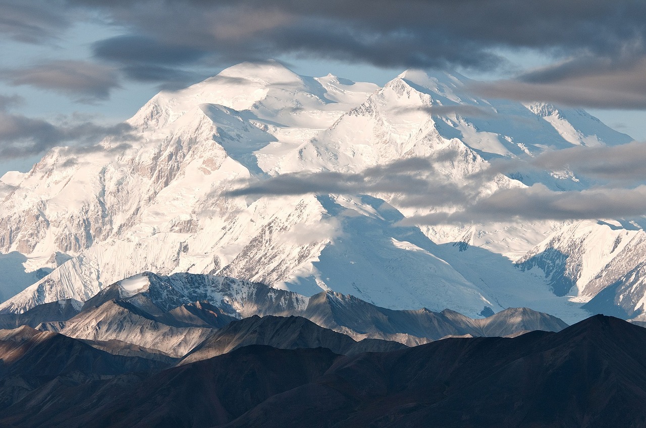 Denali Nacionalinis Parkas, Kalnas, Sniegas, Piko, Alaska, Kraštovaizdis, Dykuma, Gamta, Vaizdingas, Peizažas