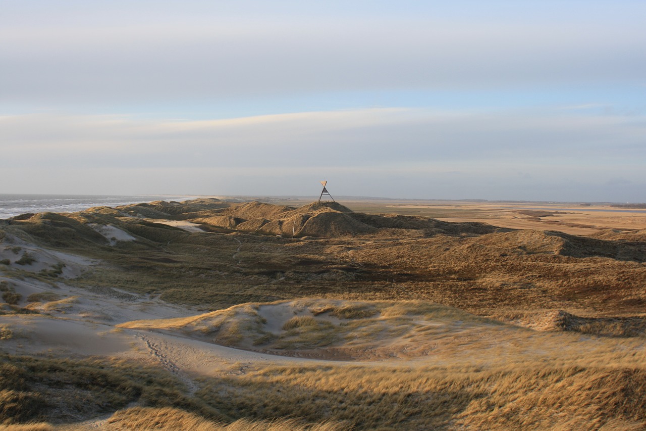 Denmark,  Šiaurės Jūra,  Kopos,  Daymark, Nemokamos Nuotraukos,  Nemokama Licenzija