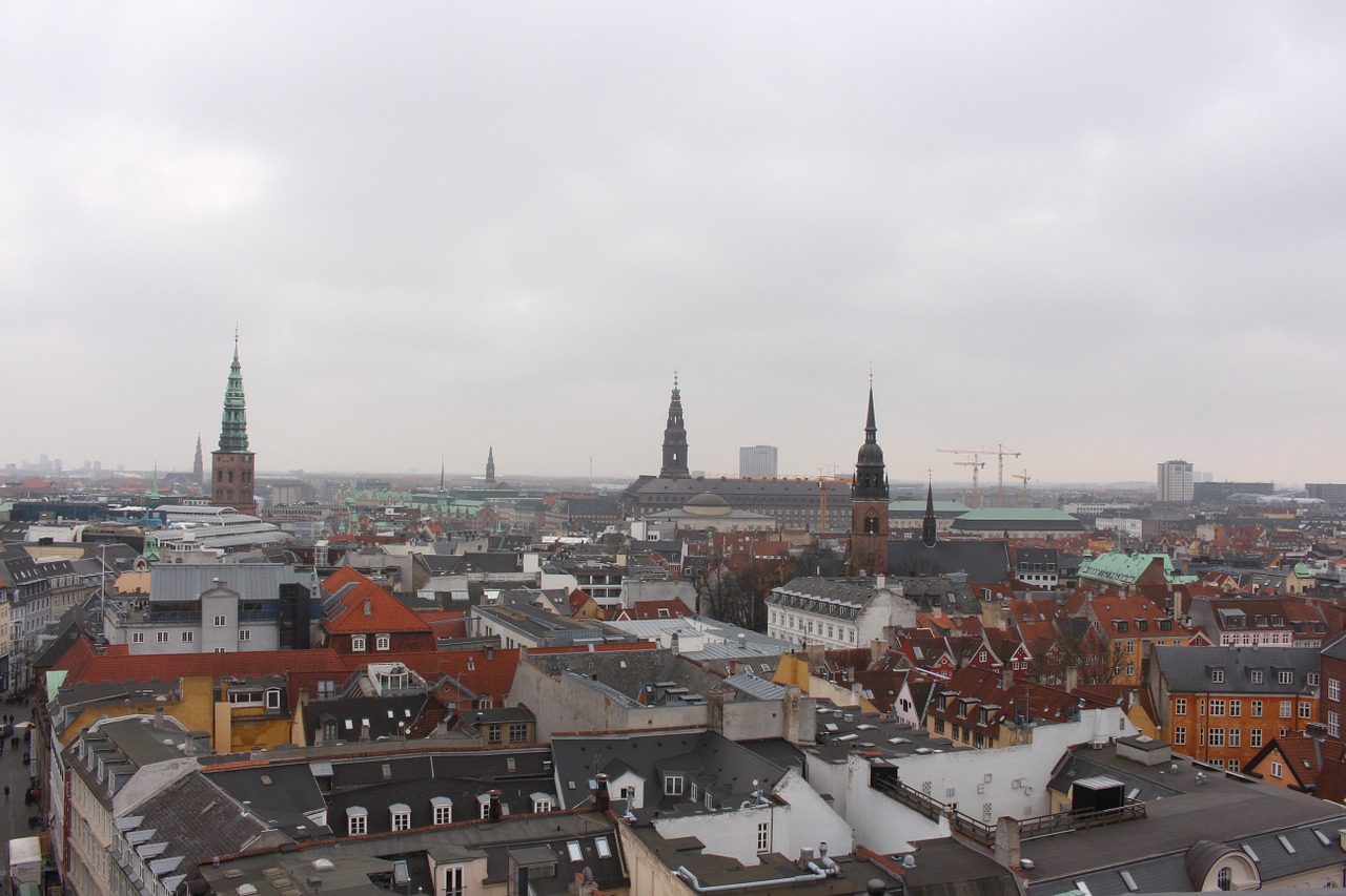 Denmark,  Kopenhaga,  Miestas,  Apvalus Bokštas, Nemokamos Nuotraukos,  Nemokama Licenzija