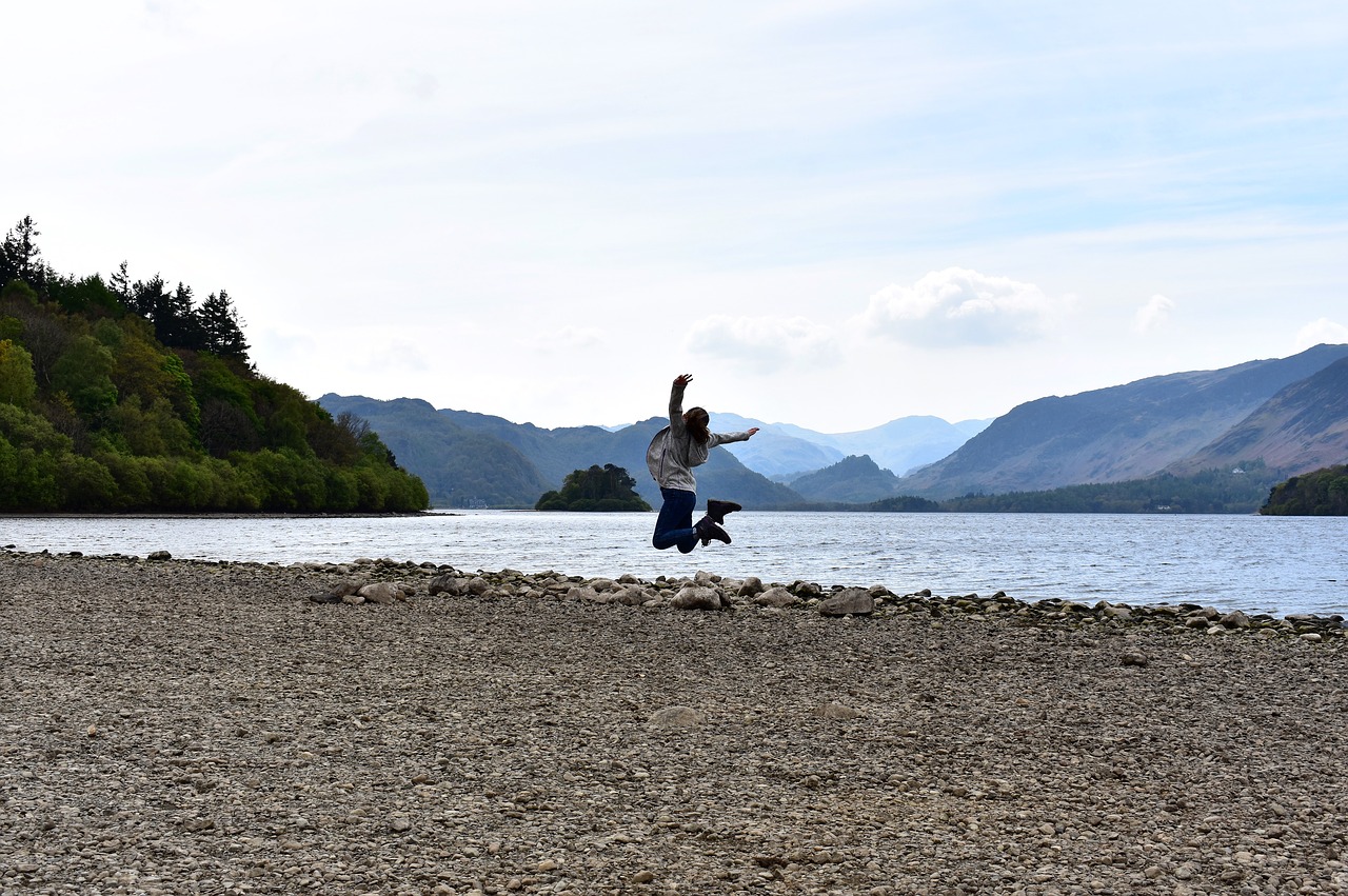 Derwentwater, Keswick, Ežeras, Šokinėti, Kalnai, Nemokamos Nuotraukos,  Nemokama Licenzija