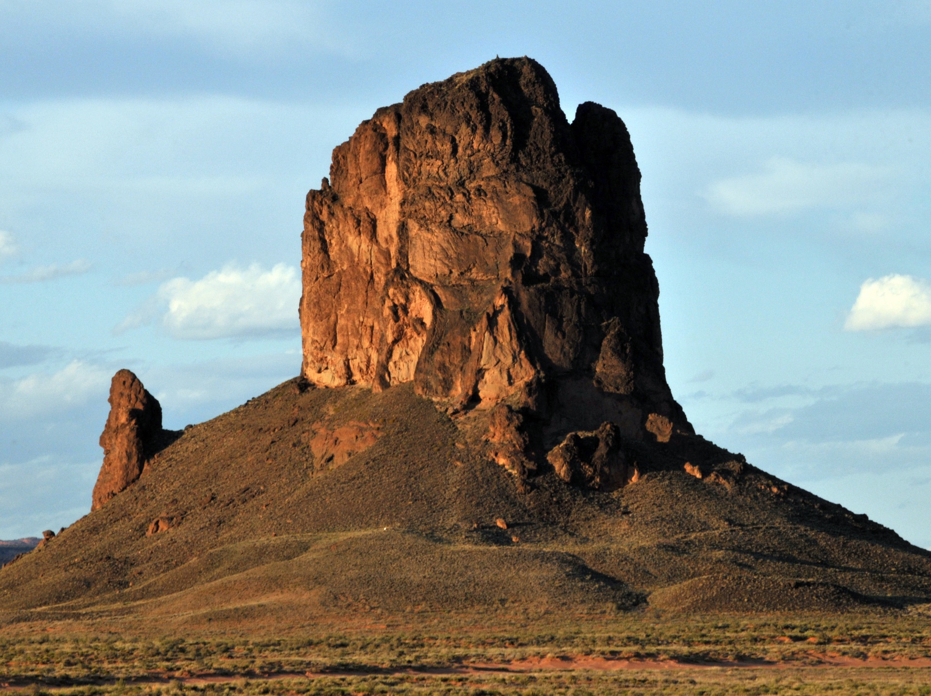 Kalnas,  Raudona,  Popietė,  Dykuma,  Arizona,  Gamta,  Lauke,  Geologija,  Rokas,  Dangus