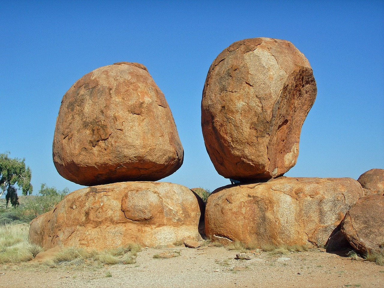 Velnių Marmurai, Australia, Outback, Rokas, Gamtos Atrakcija, Gamta, Uolienų Formavimas, Nemokamos Nuotraukos,  Nemokama Licenzija