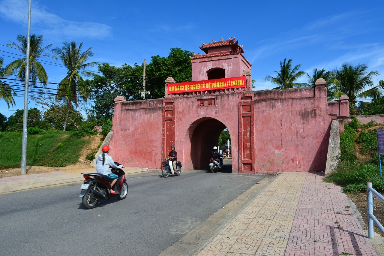 Dien Khanh, Citadelė, Fortifikacija, Vartai, Khanh Hoa, Vietnamas, Architektūra, Tvirtovė, Istorinis, Tvirtovė