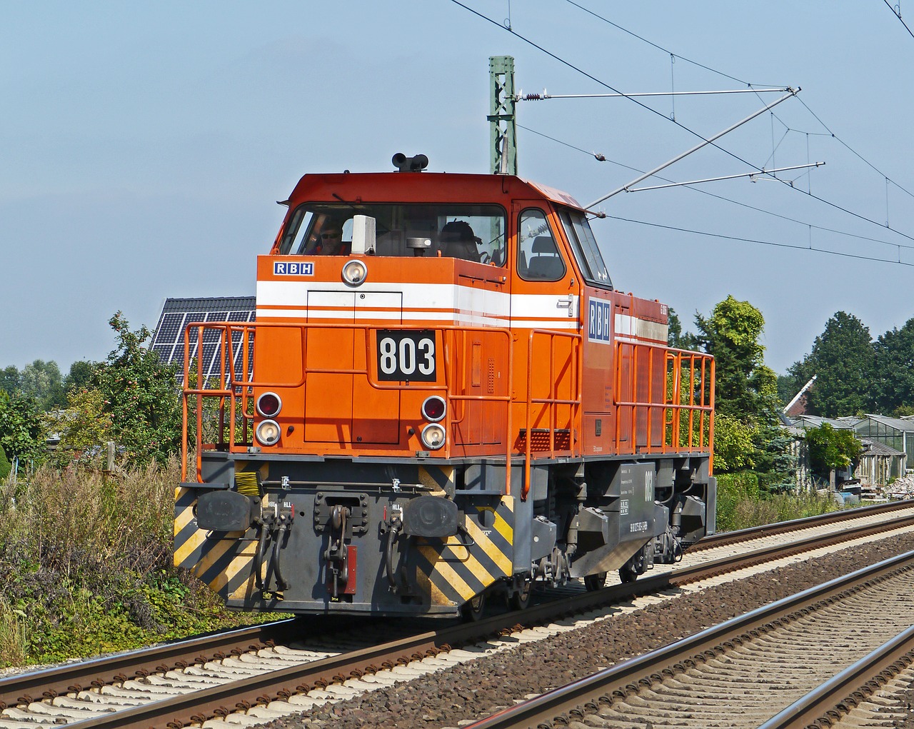 Dyzelinis Lokomotyvas, Werkslok, Jungiklis, Eismą, Ruhr Anglies, Pervedimas, Pagrindinė Linija, Ruhr Area, Vossloh, Mak