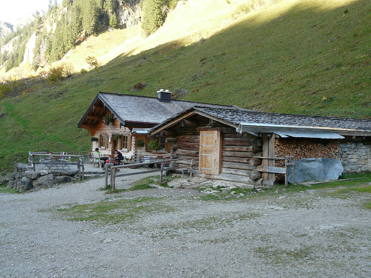 Dieter Bach Alpe, Alpe, Namelis, Kalnų Namelis, Alm, Allgäu, Dieter Seebach Slėnis, Allgäu Alpės, Nemokamos Nuotraukos,  Nemokama Licenzija