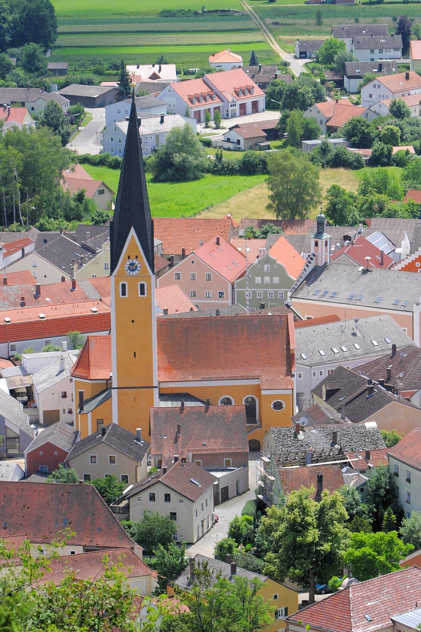 Dietfurto Altmühlo Slėnyje, Vaizdas, Viduramžių Vieta, Miestas, Bažnyčia, Altmühltal Gamtos Parkas, Bavarija, Nemokamos Nuotraukos,  Nemokama Licenzija