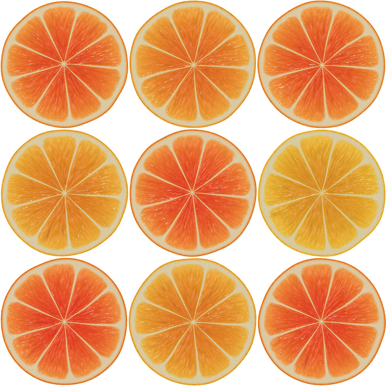 Oranžinė, Diskai, Apelsinų Skiltelės, Vaisiai, Skanus, Frisch, Vitaminai, Sveikas, Skaitmeninis Menas, Geltona