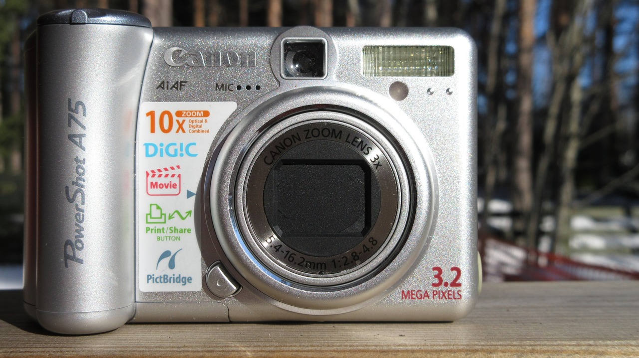Skaitmeninė Kamera, Fotoaparatas, Maža Kamera, Canon Pc 1202, Powershot, A75, Vyresni, Fotografija, Nemokamos Nuotraukos,  Nemokama Licenzija