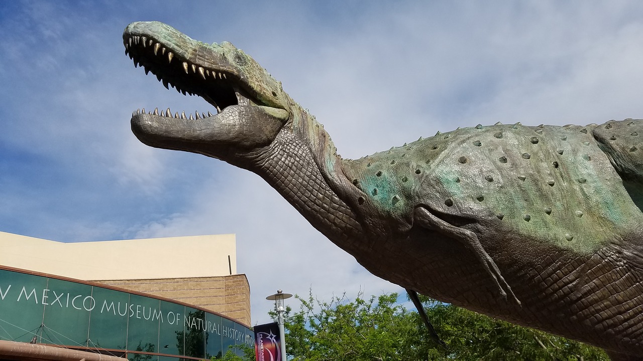 Dinozauras, Naujas, Meksika, Skulptūra, Muziejus, Paleontologija, Gyvūnas, Dino, Priešistorinis, Jurassic