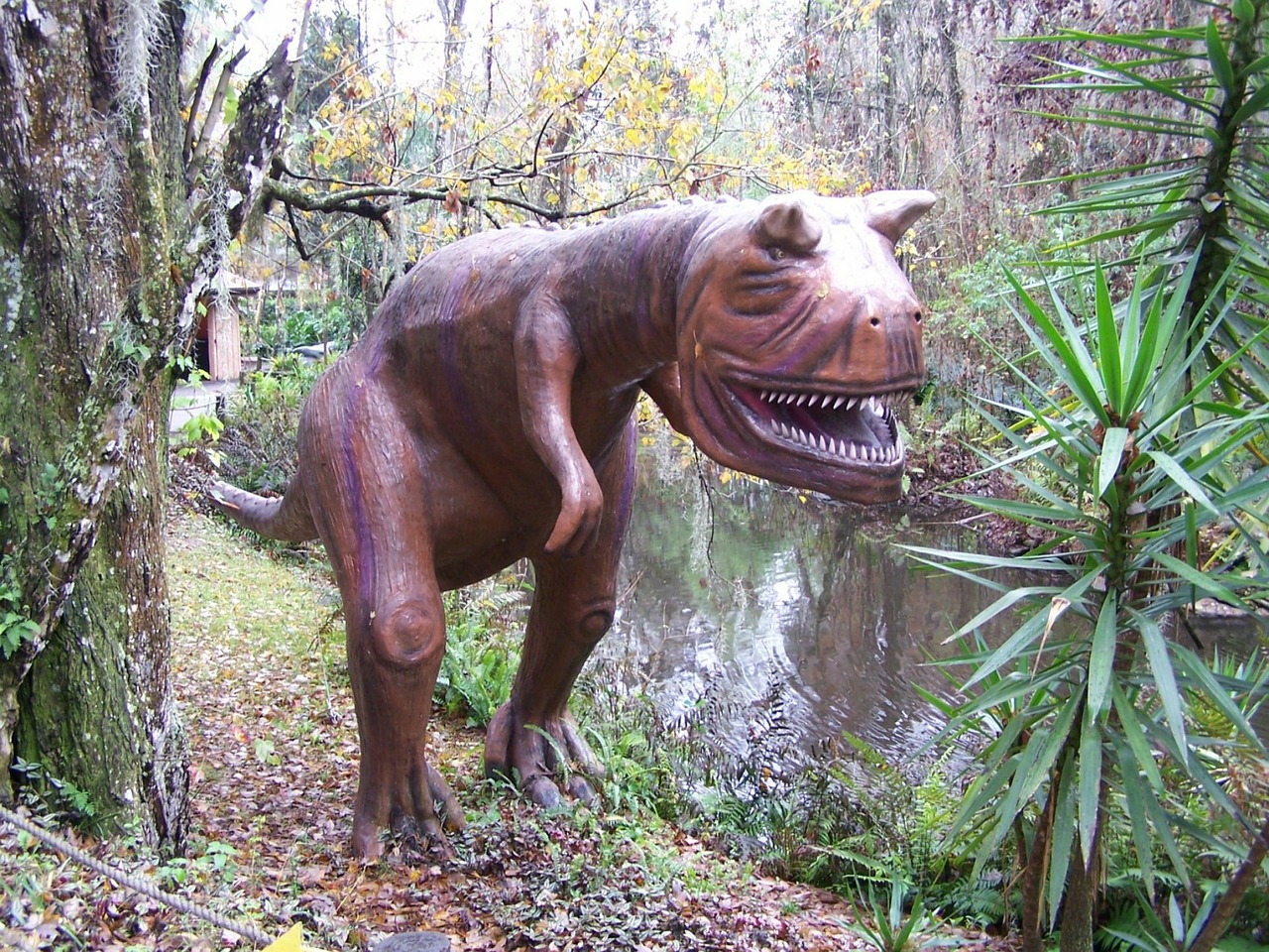 Dinozauras, Dinozaurų Pasaulis, Teminis Parkas, Florida, Pritraukimas, Jurassic, Išnykimas, Mėsėdis, Plėšrūnas, Ropliai