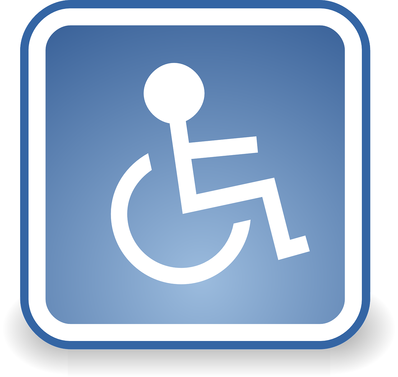 Neįgalus, Neįgalieji, Be Kliūčių, Piktograma, Neįgaliųjų Vežimėlis, Neįgaliųjų Vežimėlis, Chairbound, Su Ratukais Susijęs, Nemokama Vektorinė Grafika, Nemokamos Nuotraukos