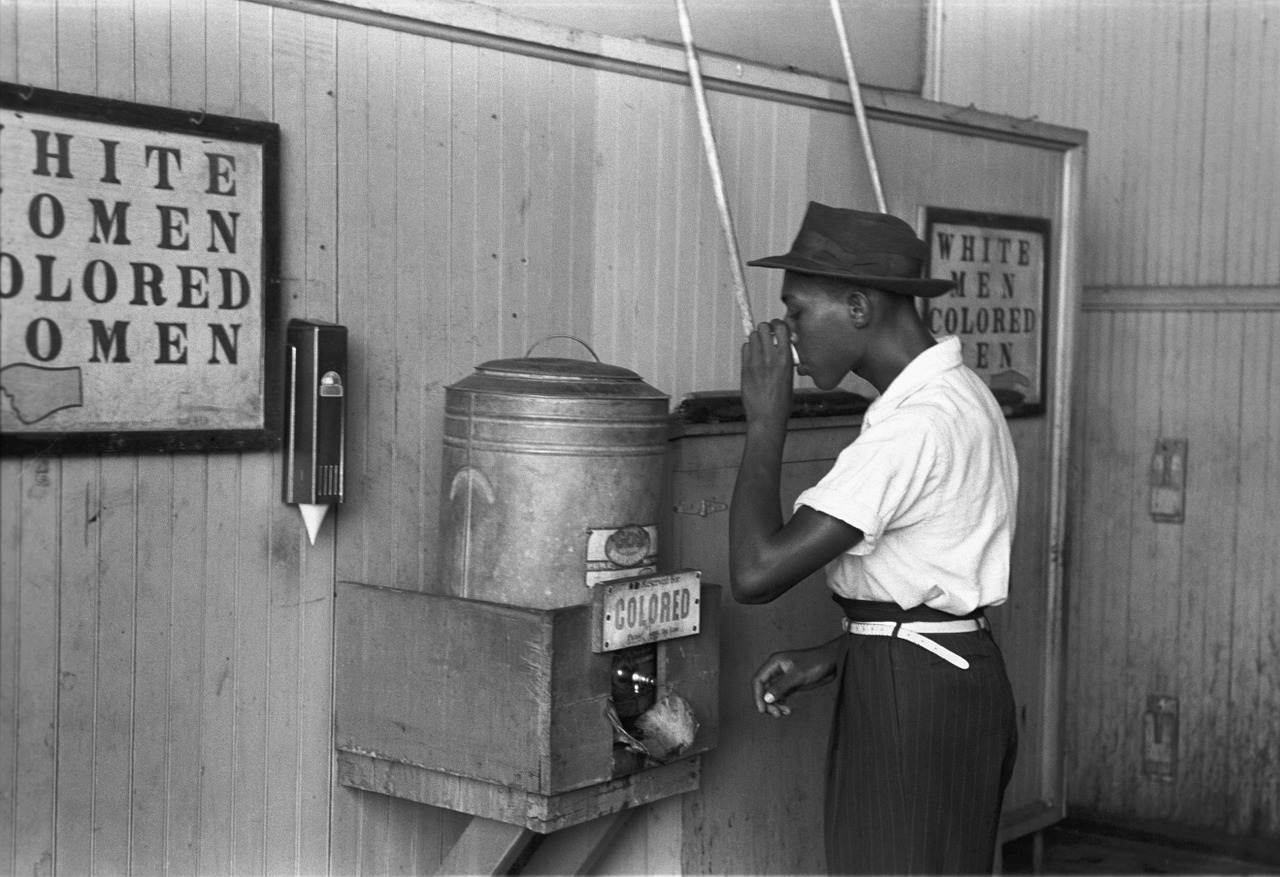 Diskriminacija, Rasizmas, Spalvoti Žmonės, Rasinė Segregacija, Juoda, Geriamo Vandens Fontanas, Balta, Usa, Amerikietis, 1939